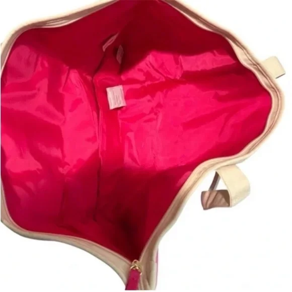 Victoria’s Secret Ombré Canvas Beach Travel Tote Bag - Picture 5 of 7